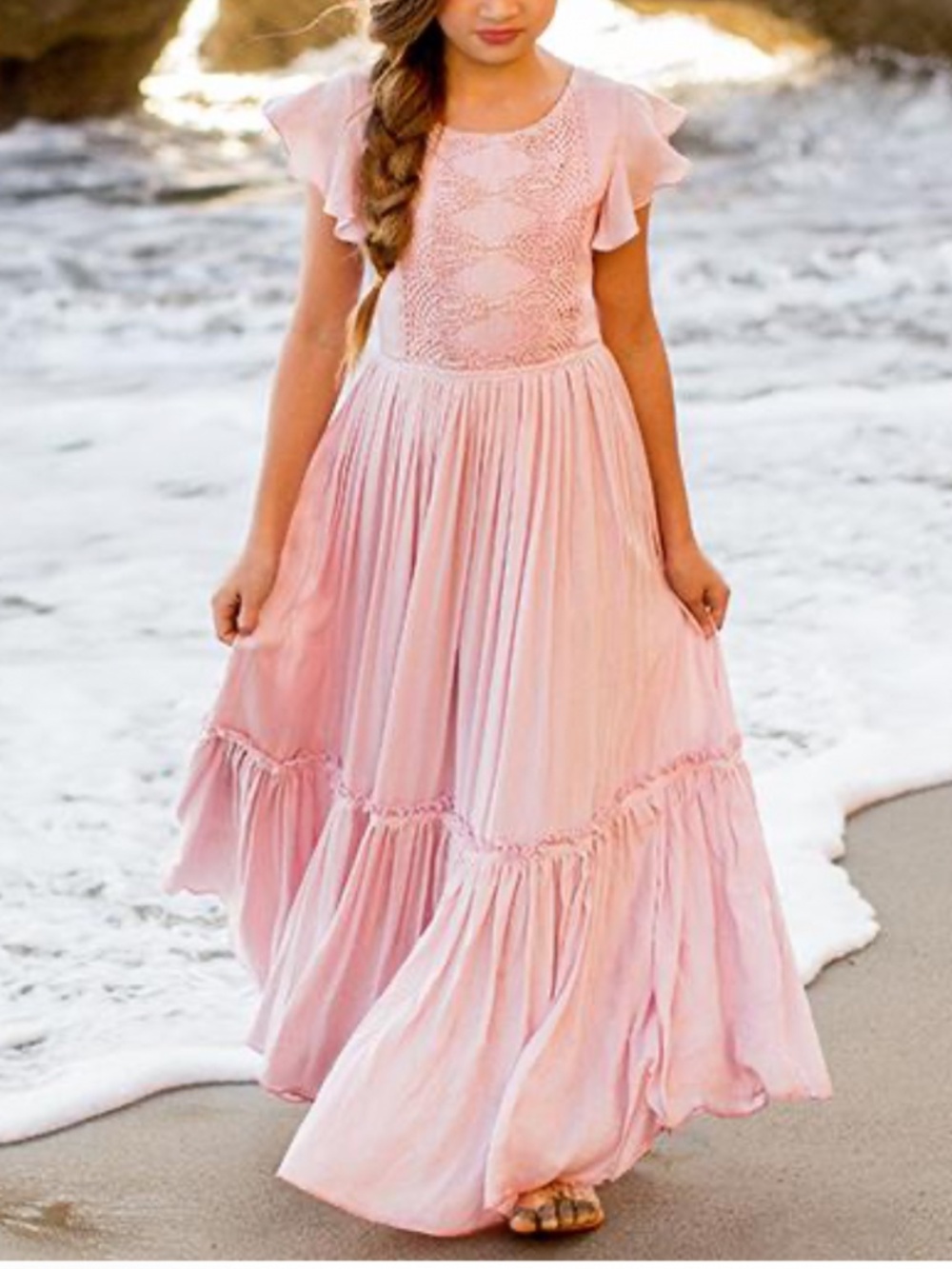 Joyfolie Viola Dress in Violet Pink Sz 6
